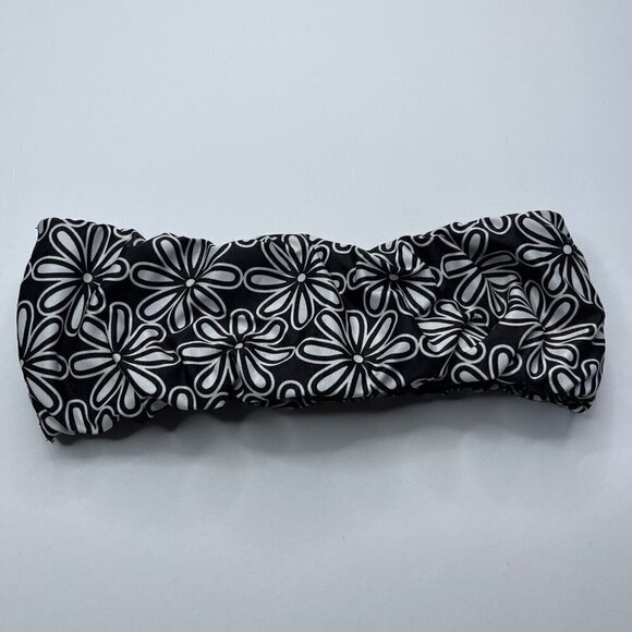 Kenny Flowers The Pedregal Bandeau Bikini Top Black Women's NWT - Picture 4 of 6